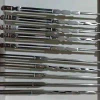 انواع  انبر ذغال گیر .حقه پاک کن   تمام استیل