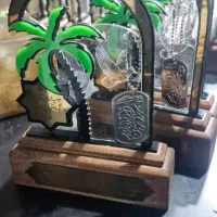 ساخت تندیس پلکسی،ساخت پیجر با QRکد،هک استیل