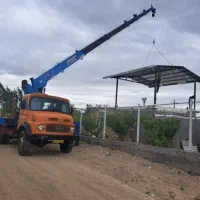 جرثقیل ۵ تن همراه با سبد بالابر ایمنی|خدمات حمل و نقل|نیشابور, هفده شهریور|دیوار