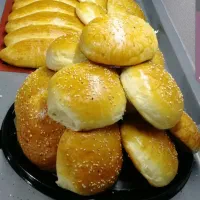 نان ساندویج و همبرگر خانگی