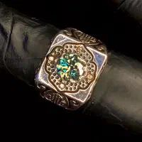 انگشتر نقره موزنایت