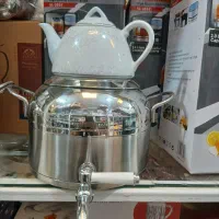 کتری قوری شیر دار