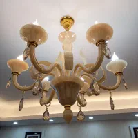 سیم کشی ساختمان و نصب لوستر