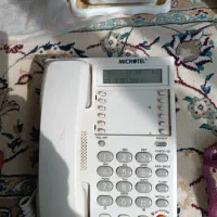 تلفن رومیزی میکروتل کالریدار سالم و تمیز