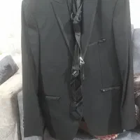 کت و شلوار با جنس عالی مشکی رنگ