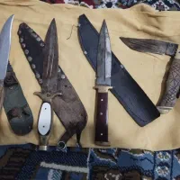 فروش چاقوی کلکسیونی فولادی دسته استخوانی