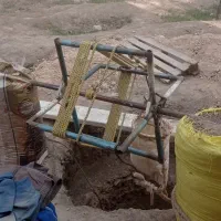 چاه کن مغنی لایروبی وصل اگو