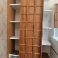 کتابخانه|کتابخانه، شلف، قفسه‌های دیواری|گرگان, |دیوار