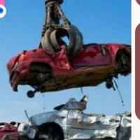 انواع تصادفی اوراقی سوخته نیسان برمیدارم