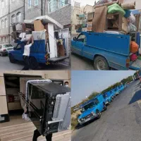 حمل اثاثیه منزل حمل بارتضمینی باکارگر باربری نیسان