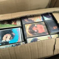 ۲۰۰عدد کاست با قاب و کاست