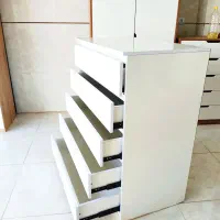 دراور 5کشو دستگیره مخفی|جاکفشی، کمد، دراور|قزوین, |دیوار