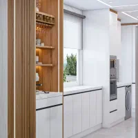 طراحی کابینت تیموری|مصالح و تجهیزات ساختمان|آزادشهر, |دیوار