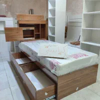 سرویس خواب . تخت یک نفره . تولیدی کیاستی|تخت و سرویس خواب|مشهد, شفا|دیوار
