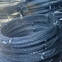 تولید سیم خاردار. تیغدار حلقوی. تیغ دار خطی . فنس