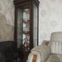 بوفه چوبی شیک جنس چوب روس