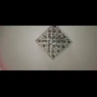 لوستر سقفی مدرن کریستالی چند حالته ریموت کنترل دار|لوستر و چراغ آویز|شاهین‌شهر, بنیاد ازدواج|دیوار
