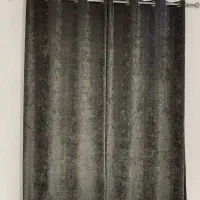 پرده مخمل و میله پرده