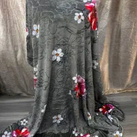 پتو مسافرتی ابریشمی لبه نوار دوز