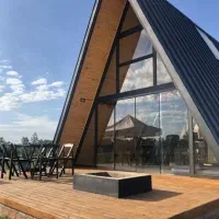 کلبه سوئیدی  تمام چوب