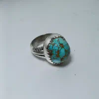 انگشتر نقره دستساز فیروزه نیشابور طبیعی|جواهرات|تهران, امام زاده حسن|دیوار