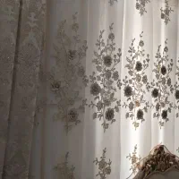 پرده گل برجسته قیمت۱۸۰۰سایز۳در۲۷۰ **فقد تور|پرده، رانر، رومیزی|تهران, کیانشهر|دیوار