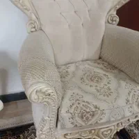 مبل سلطنتی ۹ نفره با میز عسلی|مبلمان خانگی و میز عسلی|اسالم, |دیوار