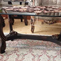 میز جلو مبلی و عسلی کاملا تمیز