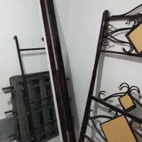 تخت خواب دو طبقه فلزی|تخت و سرویس خواب|قم, شاه ابراهیم|دیوار