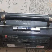 رادیو ضبط ناسیونال کاملا سالم وتمیز