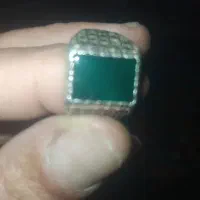 انگشتر نقره جواهری خوش ساخت|جواهرات|خرم‌آباد, |دیوار