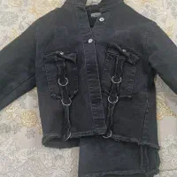 کت و شلوار لی دخترانه