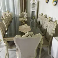مبل ۷نفره و میز ناهارخوری ۱۰نفره