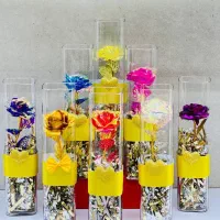 انواع شیشه گل بمناسبت روز مادر  روز زن (تک و عمده)