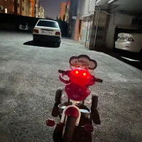 دوچرخه کودک‌رنگ‌صورتی