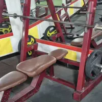 میز پرس سینه استاندارد(تخت بالاسینه و زیرسینه )