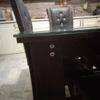 میز و صندلی ناهارخوری 6نغره|میز و صندلی غذاخوری|اندیشه, اندیشه فاز ۳|دیوار