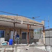 نصب هرگونه داربست  (  چهارپایه تابلوبنر. )|خدمات پیشه و مهارت|قزوین, |دیوار