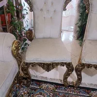 مبلمان ۹نفره و7نفره با میز وعسلی مناسب جهیزیه|مبلمان خانگی و میز عسلی|نجفآباد, کشاورز|دیوار