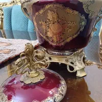 ظرف در دار گلد کیش|صنایع دستی و سایر لوازم تزئینی|پردیس, فاز ۸|دیوار