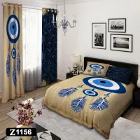 ست پرده روتختی  مدرن