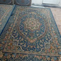 دو تخته فرش 6متری  700شانه  همراه دو پشتی|فرش|کاشان, معلم|دیوار
