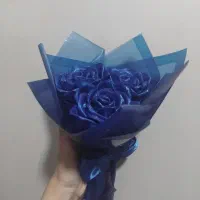 گل روبانی زیبا|گل مصنوعی|پرند, فاز ۳|دیوار