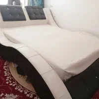 تخت خواب دو نفره در حد نو|تخت و سرویس خواب|سرپل ذهاب, |دیوار