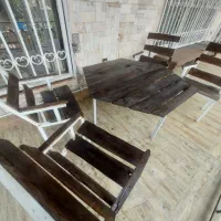 میز وصندلی حیاطی ولوازم قدیمی|کلکسیون اشیاء عتیقه|آسارا, |دیوار