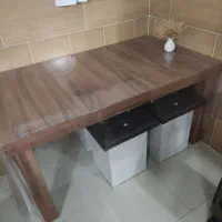 مبل۷نفره و میزنهارخوری بهترین جنس چوب بجنورد