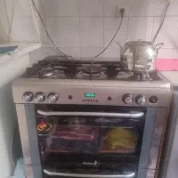 اجاق گاز استیل فر دار