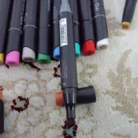 ۱۳ ماژیک با رنگ های مختلف فقط۱۱۵۰تومان|لوازم التحریر|مشهد, آبکوه|دیوار