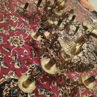 لوستر برنز سیاه قلم دو عدد