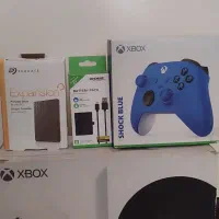 ایکس باکس سری اس بسیار تمیز همراه بادودسته|کنسول، بازی ویدئویی و آنلاین|دهدشت, |دیوار